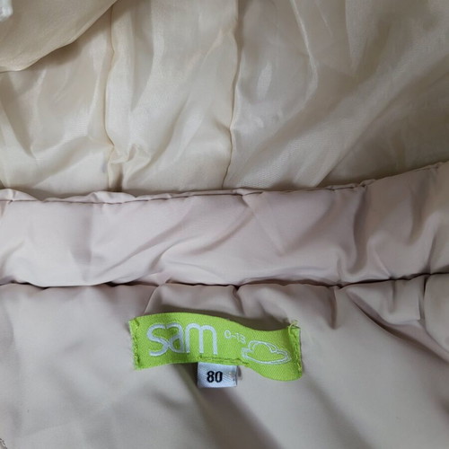Sam 0 13 children's jacket like new, beige