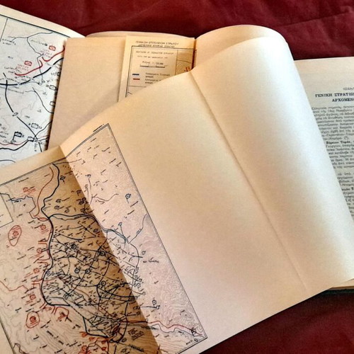 Winter Operations Italian Offensive March 1941 Book used, Hellenic Army 1966
