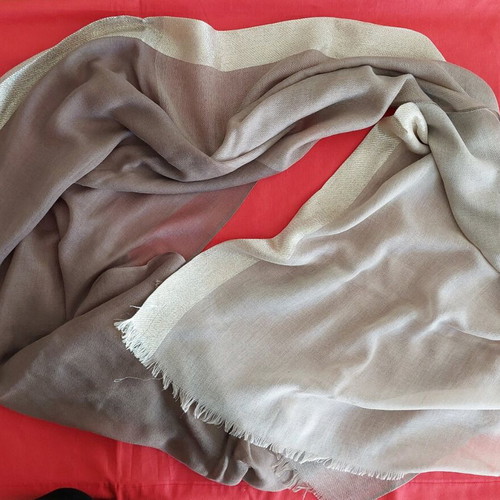 Pashmina and scarf like new in brown earthy tones