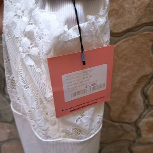 Cento Fashion blouse new, white, size L