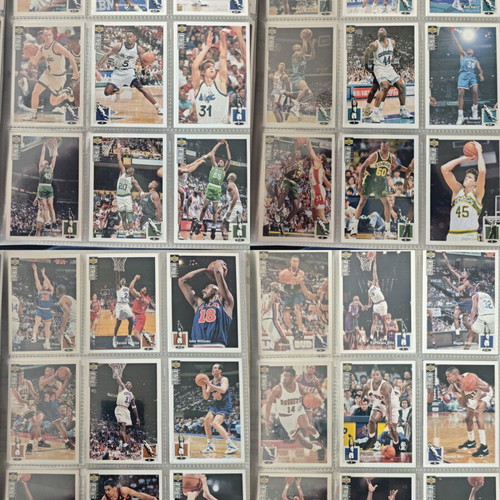 Upper Deck NBA Basketball Album 94-95 near mint, 162 cards