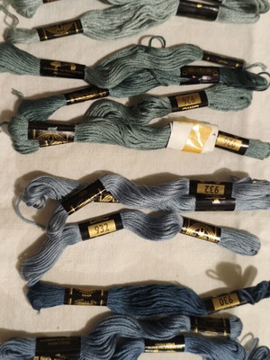DMC Mouline embroidery thread pack of 14 new