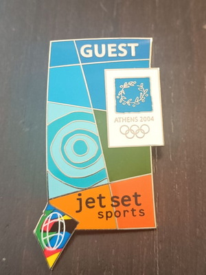 Pin Athens 2004 Jet Set Sports new