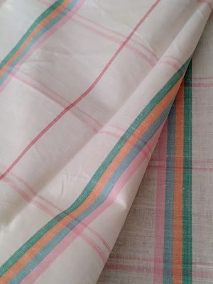 Soviet Linen Table Runner vintage, new, 1.50m x 42cm