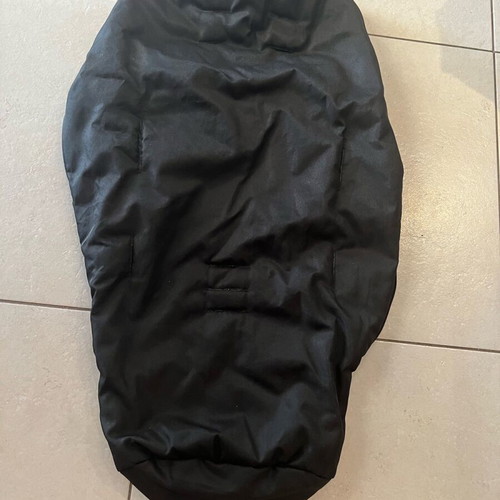 Black stroller footmuff like new