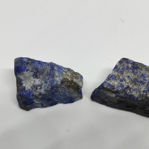 Lapis Lazuli natural raw stones, like new, set of two