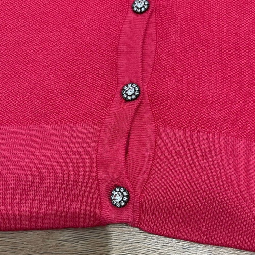 Zara pink cardigan with stone buttons like new