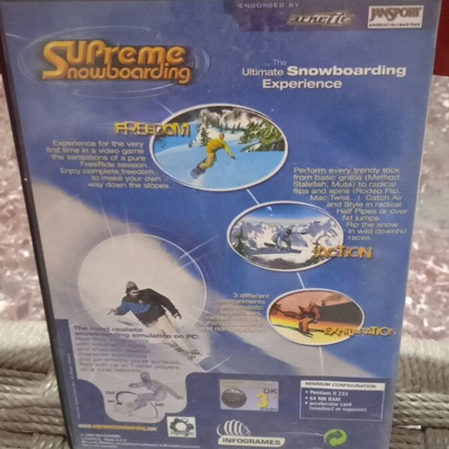 Supreme Snowboarding PC game used, sports
