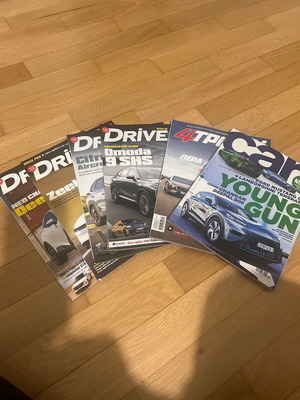 6 new issues of Auto magazines Drive, 4 Trohoi, Car
