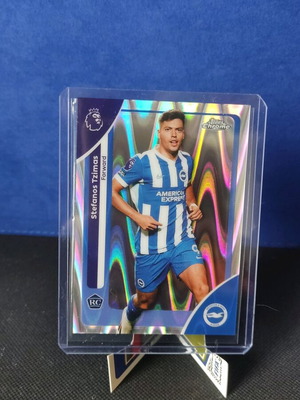 Stefanos Tzimas RC Raywave Parallel 2026 Topps Chrome Premier League σαν καινούργιο