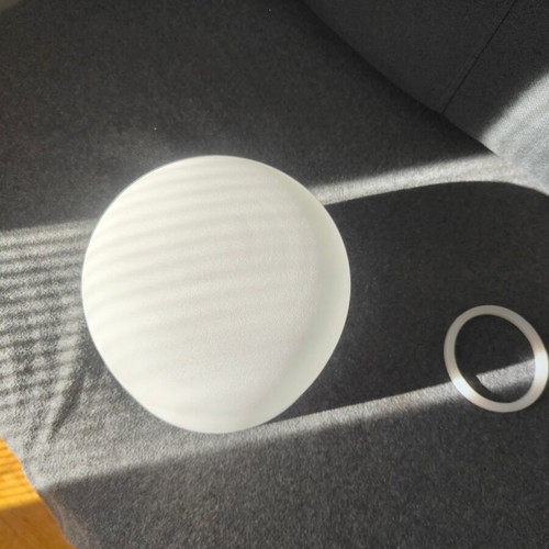 MEINL Sonic Energy Crystal Singing Bowl 8" Heart Chakra quartz like new