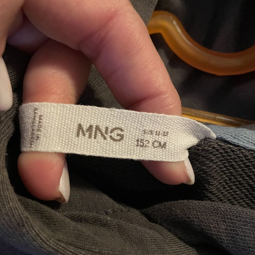 Mango hoodie like new, gray, size 152 cm, age 11-12