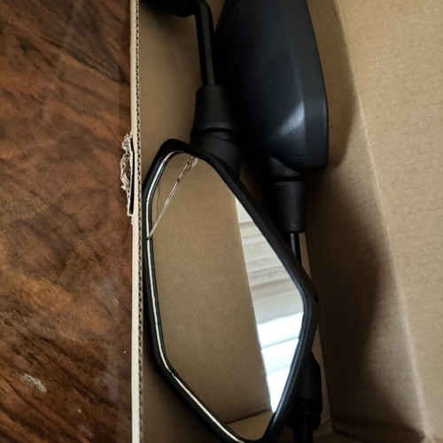 Motorcycle imitation mirrors pair like new
