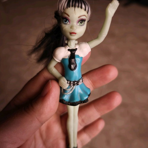 Monster High mini doll Frankie Stein 2015 Mattel used