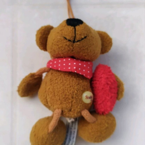 Plush keychain like new