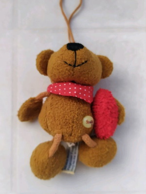 Plush keychain like new