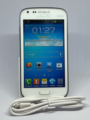 Samsung Galaxy Duos (GT-I8262) μεταχειρισμένο, άσπρο, Dual SIM