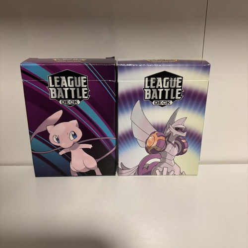 Pokemon League Battle Decks Mew and Arceus
