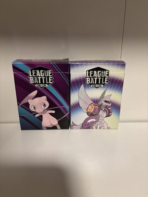 Pokemon League Battle Decks Mew and Arceus