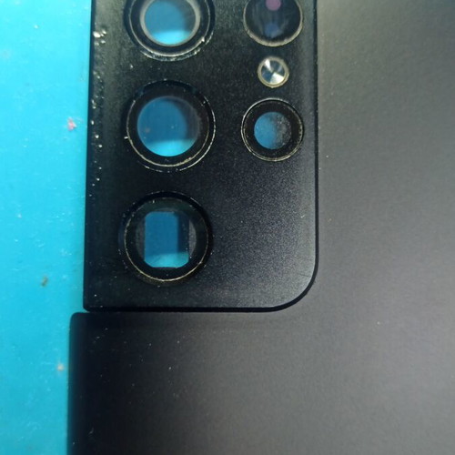 Samsung S21 Ultra 5G back cover used, black, original