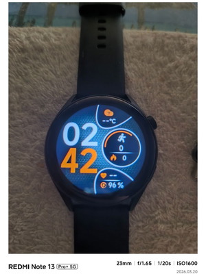 Alfa Care Kepler S25 Aluminium Smartwatch new with black pulse oximeter