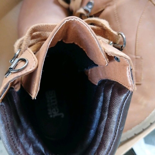 Fullah Sugah brown ankle boots like new, size 37