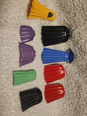 Playmobil doll capes and cloaks used set