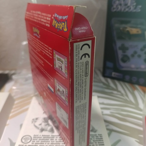 Pokemon Red CIB with Greek Trainer's Manual used