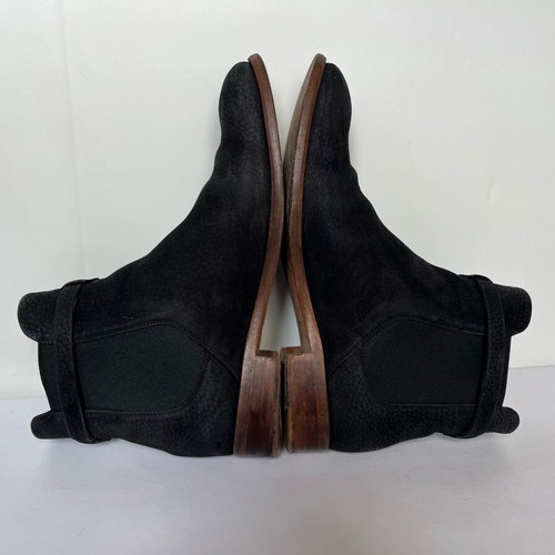 Louis Vuitton leather ankle boots used, size 38.5, black