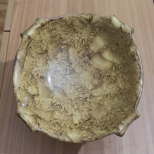 Decorative vase new with embossed patterns on base