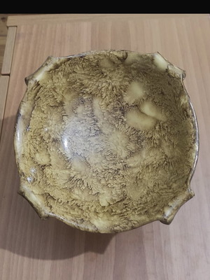 Decorative vase new with embossed patterns on base