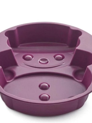 Tupperware Silicone Snowman Mold new