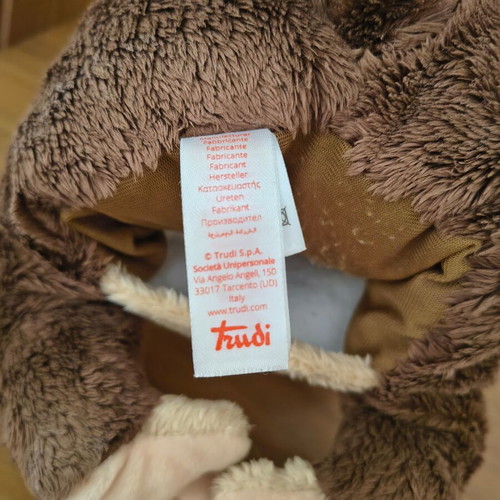 Trudi monkey hand puppet plush toy