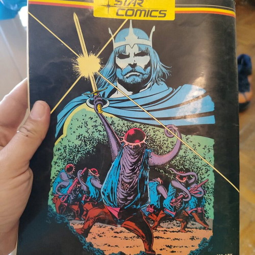 Camelot 3000 comic book used, issue 6, Star Comics 1984