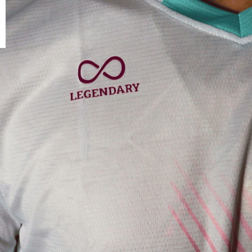 Legendary T-shirt white 100% polyester new