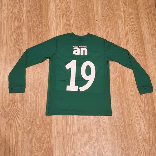Nike Innstrandens IL Bodø Football Shirt Jersey Long Sleeve Green Dri-FIT used #19