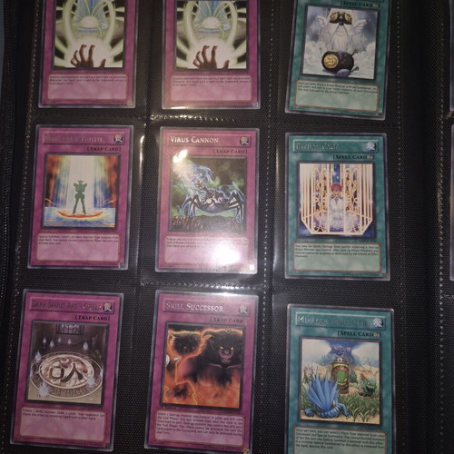 Yugioh Binder used with mostly very good condition cards