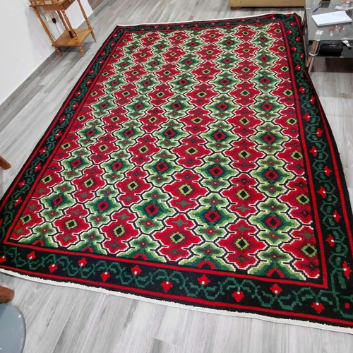 Handmade wool kilim from Leonidio 3.10×2.40 m, new