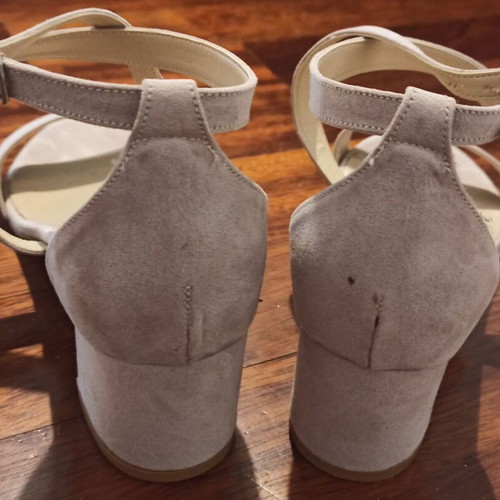 Bozikis women's beige sandals used, size 38