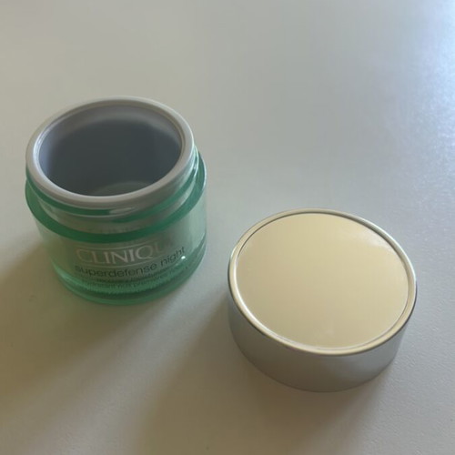 Clinique Superdefense Night Cream Empty Jar 50ml like new