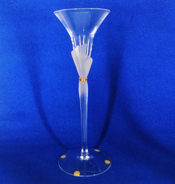 Κηροπήγιο Sasaki Crystal "Charade Clear" Japan 80'.