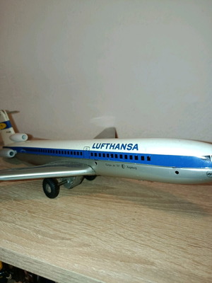 Μοντέλο Tippco Lufthansa Europa Jet 727 μεταχειρισμένο, σιδερένιο