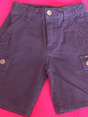 Παιδική βερμούδα μπλε, Calvin Klein Jeans, για 3ων ετών, 98cm ύψος