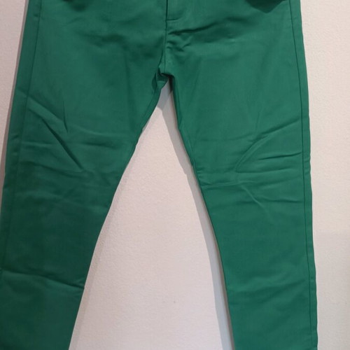 Chino pants Bershka green like new, size S