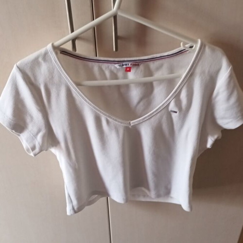 Tshirt women's Tommy Hilfiger white like new size M