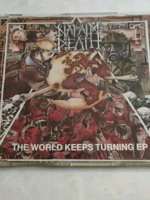 Napalm Death The World Keeps Turning EP CD single VG+/VG+