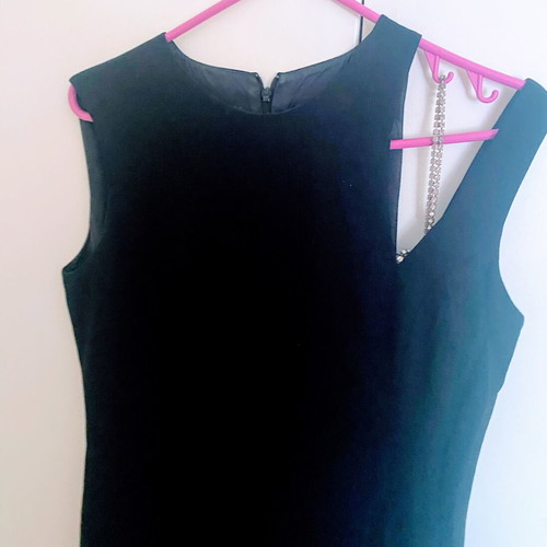 Depolo Fashion Exclusive black dress size 46