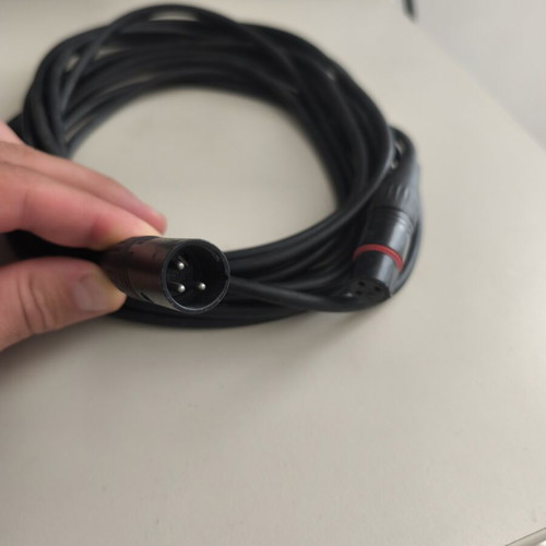 XLR Microphone Cable Male to Female, 6 Meters, New