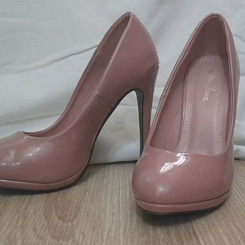 Mellisa pink patent leather pumps new, size 36