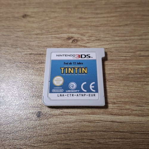 The Adventures of TinTin 3DS game like new